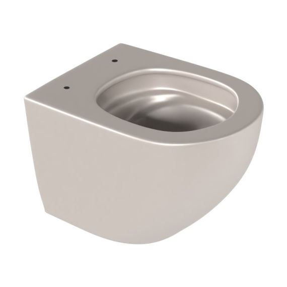 Miska Wc 48 Cm Wisząca Bezrantowa Z Systemem Spłukiwania Spin 360 Luqa Cappucino Mat CEAC.6403.480.CAM Excellent