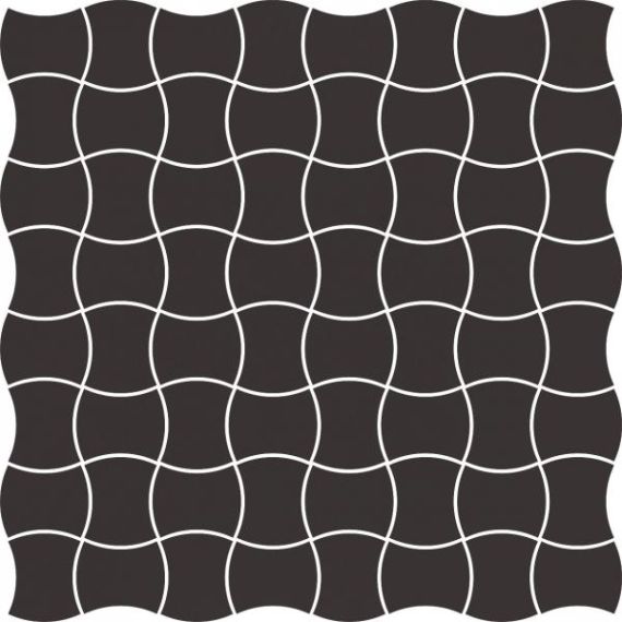 Mozaika Modernizm Nero 30,86x30,86 Paradyż Mozaika Modernizm Nero 30,86x30,86 Paradyż