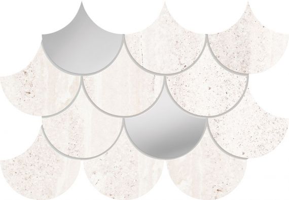 Mozaika ścienna Artemon Grey 29x19,3 Tubądzin Domino