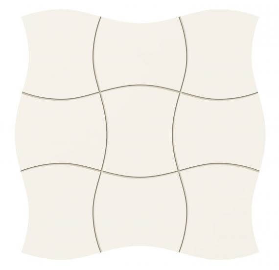 Mozaika Ścienna Royal Place White 29,3x29,3 Tubądzin