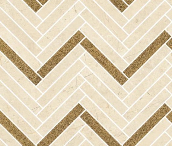 Mozaika Sunrise Beige Połysk 28,1x30,1 Paradyż