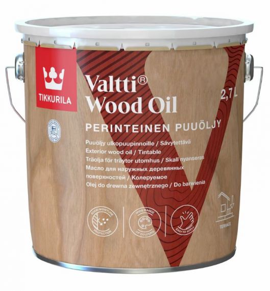 Olej Do Drewna Valtti Wood Oil 2,7L Tikkurila