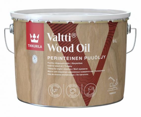 Olej Do Drewna Valtti Wood Oil 9L Tikkurila