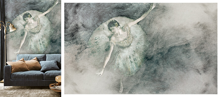 tapeta baletnica Degas