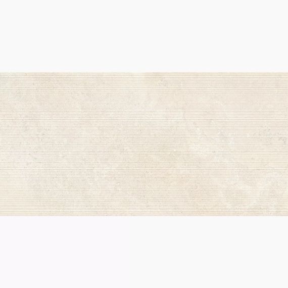 piemme-ribbed Dekor Limestone Italian White Ribbed Mat 60x120x0,85 Piemme