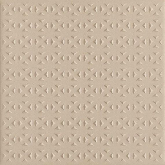 Płytka Bazo Beige Monokolor Mat Struktura 19,8x19,8x1,3 Paradyż