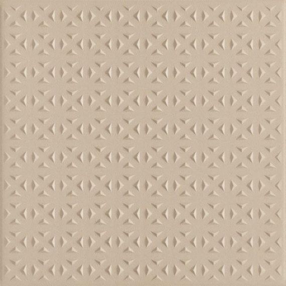 Płytka Bazo Beige Monokolor Mat Struktura 19,8x19,8x1,3 Paradyż