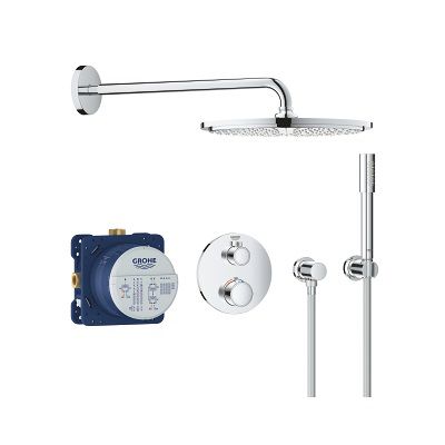 Podtynkowy Zestaw Prysznicowy Z Deszczownicą Rainshower Cosmopolitan 310 Grohtherm 34731000 Grohe