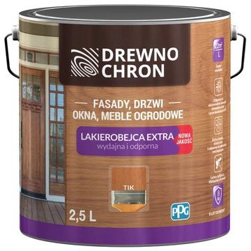 Lakierobejca Extra Tik 2,5L Drewnochron