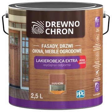 Lakierobejca Extra Mahoń 2,5L Drewnochron