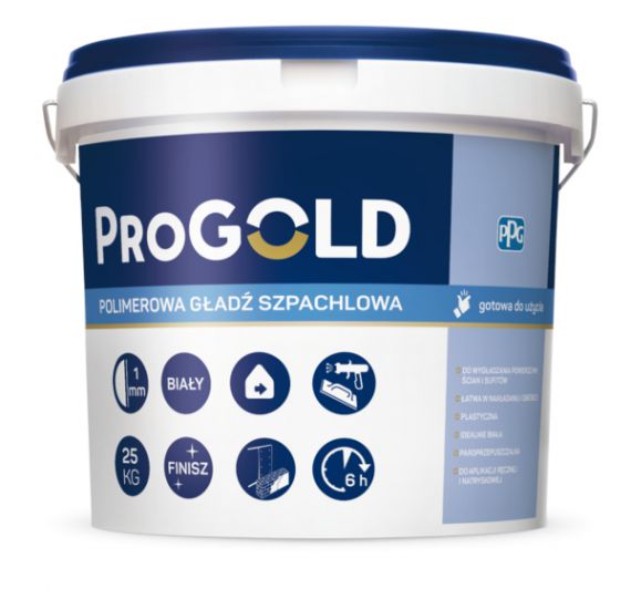 Polimerowa Gładź Szpachlowa 18 kg Progold