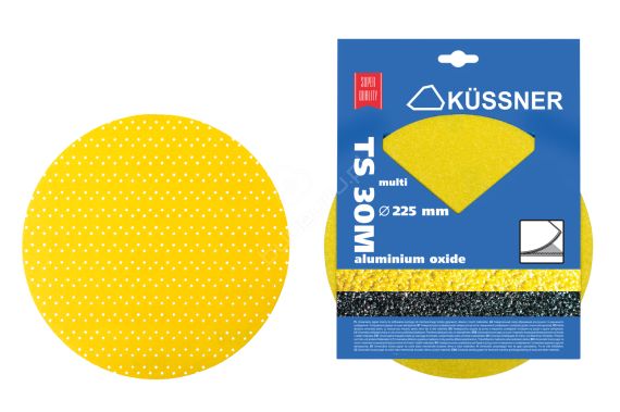 Krążek Ścierny TS30M Multiotworowany Śr.225 mm P180 3 Szt. Kussner Krążek Ścierny TS30M Multiotworowany Śr.225 mm P180 3 Szt. Kussner