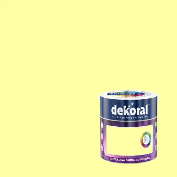 Farba Lateksowa Akrylit W Kolor Promień Słońca 2.5l Dekoral