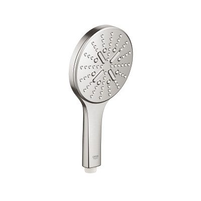 Prysznic Ręczny 3 Strumienie Rainshower SmartActive 130 Stal Nierdzewna 26574DC0 Grohe