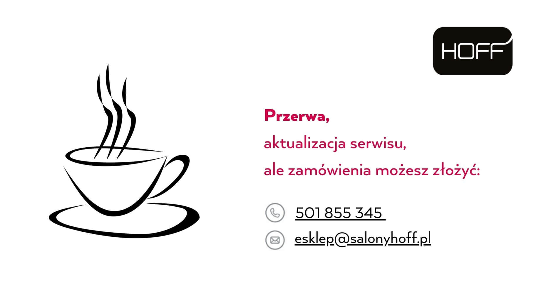 Przepraszamy za utrudnienia