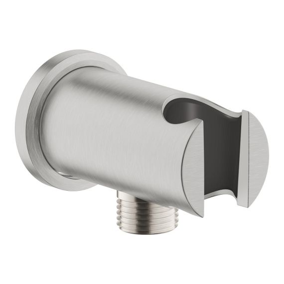 Przyłącze Kątowe Z Uchwytem Rainshower Stal Nierdzewna 26658DC0 Grohe