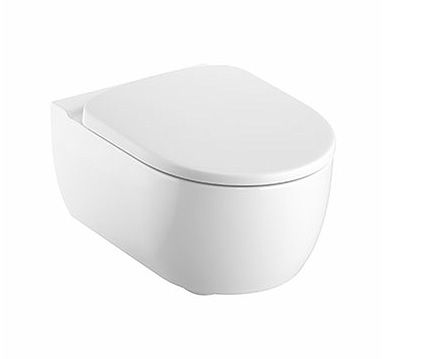Miska WC Wisząca Modo Pure Oval + Deska Wolnoopadająca 53x35,5 Koło