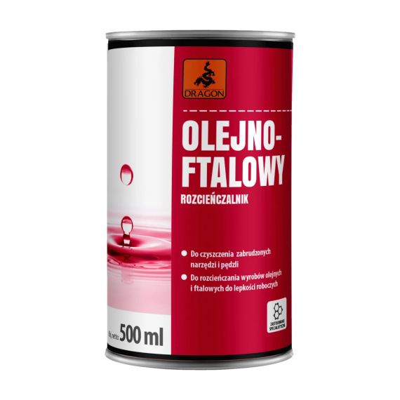Rozcieńczalnik Ftalowy 0.5L Dragon Rozcieńczalnik Ftalowy 0.5L Dragon