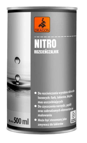 Rozcieńczalnik Nitro 0.5L Dragon Rozcieńczalnik Nitro 0.5L Dragon