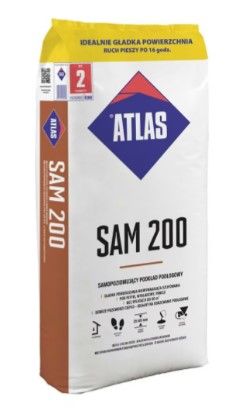Samopoziomujący podkład podłogowy SAM 200 25 kg Atlas