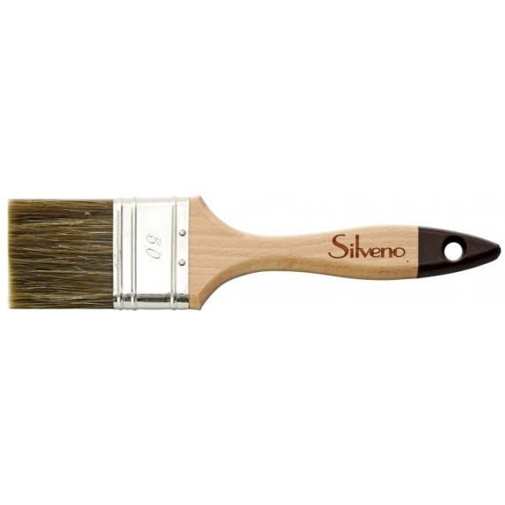 Pędzel Płaski Wood 30x14mm Silveno Pędzel Płaski Wood 30x14mm Silveno