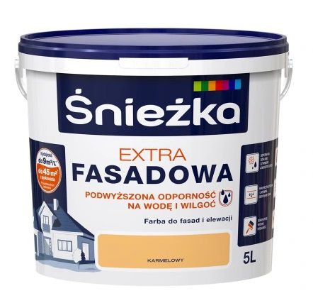 Farba Fasadowa Extra Karmelowa 5L Śnieżka