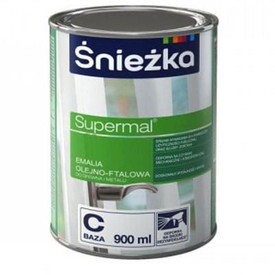 Emalia Ftalowa Supermal Baza C 9.0L Śnieżka