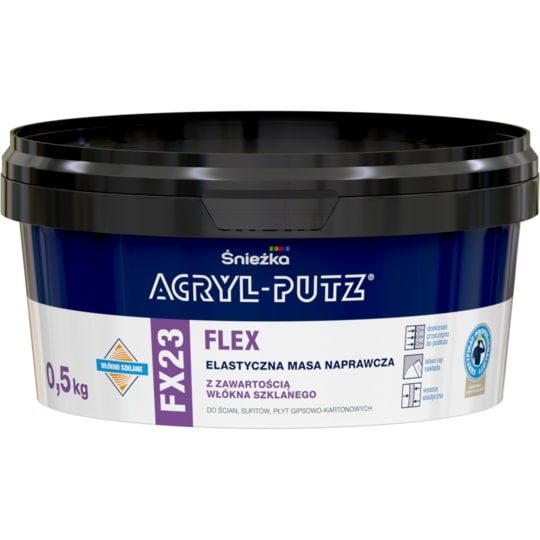 Masa Szpachlowa Acryl Putz Flex 0,5 kg Śnieżka