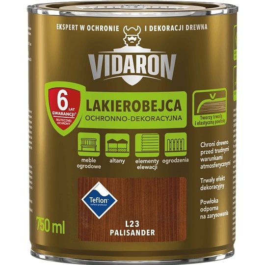 Lakierobejca Palisander L23 0,75L Vidaron