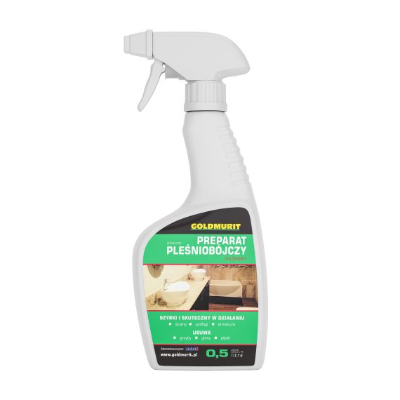 Środek Grzybobójczy Chlorowy 500ml Atomizer Goldmurit Środek Grzybobójczy Chlorowy 500ml Atomizer Goldmurit