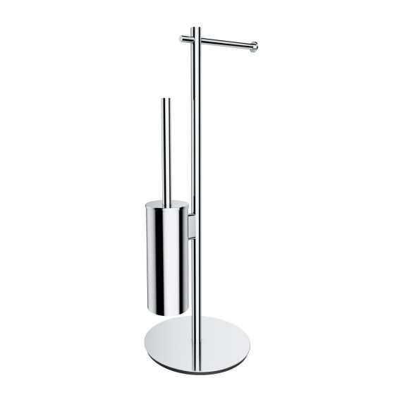Stojak Na Papier I Szczotkę Toaletową Modern Project Chrom MP60810CR Omnires