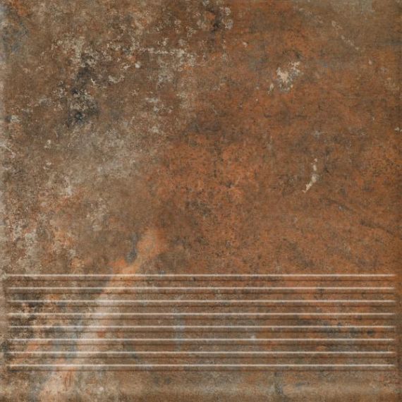 Stopnica Arteon Brown Struktura Mat 30x30 Paradyż