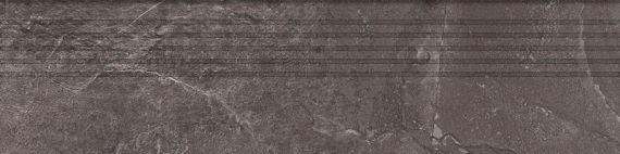Stopnica Grand Cave Graphite Mat 119,8x29,6x0,8 Tubądzin
