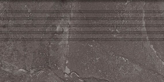 Stopnica Grand Cave Graphite Mat 59,8x29,6x0,8 Tubądzin