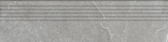 Stopnica Grand Cave Grey Mat 119,8x29,6x0,8 Tubądzin