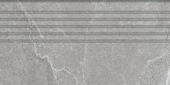 Stopnica Grand Cave Grey Mat 59,8x29,6x0,8 Tubądzin