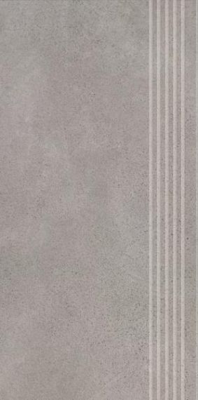 Stopnica Silkdust Grys Mat 29,8x59,8 Paradyż