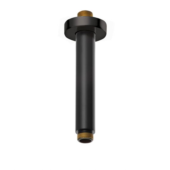 Sufitowe Ramię Natrysku A-QA 150 mm Czarny Mat Kludi
