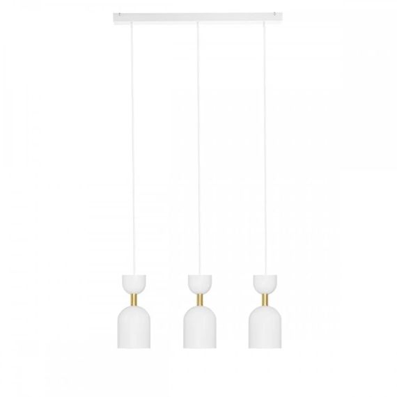 Lampa Wisząca Supuru 3L Złoto-Biały SUL331P0 Ummo