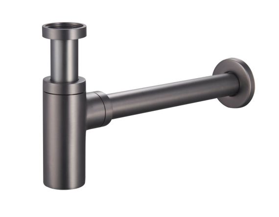 Syfon Umywalkowy Okrągły Gun Metal HF6009-GBM Emporia