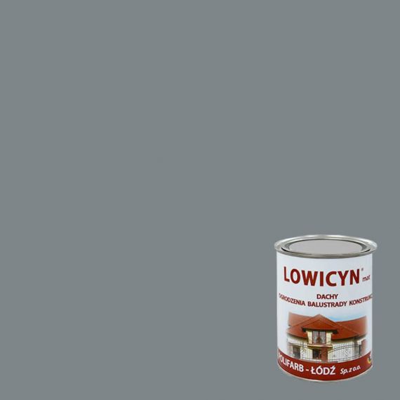 Farba Lowicyn Szary Jasny 10L Polifarb Łódź
