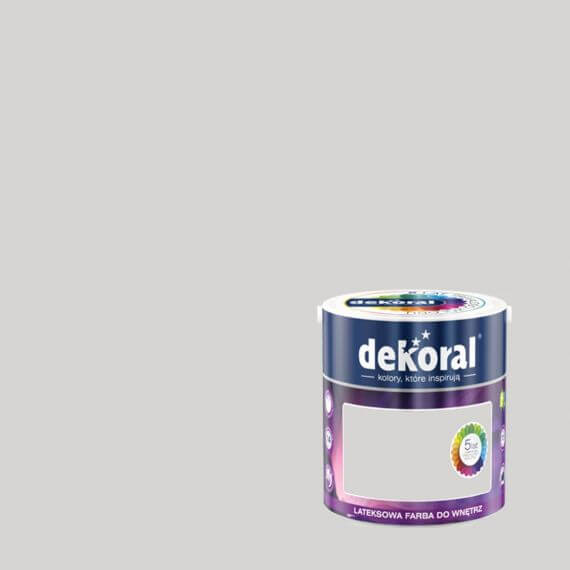 Farba Lateksowa Akrylit W Kolor Szary Platynowy 2.5l Dekoral