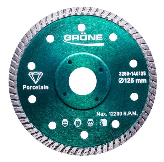 Tarcza Diamentowa Grone Krawędź Turbo Skośna 125x22,2mm 2280-140125 Kaem