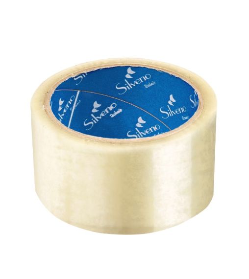 Taśma Pakowa Bezbarwna 48mm/50m Hot Melt Silveno