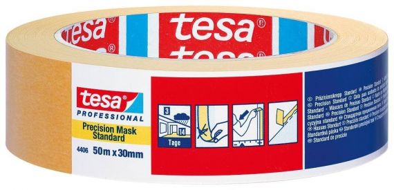 Taśma Malarska Precision 50m x 30mm 04406-00002-00 Tesa