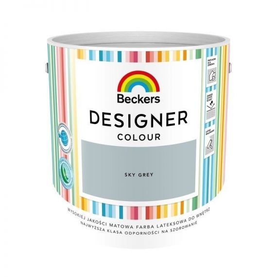 Farba Beckers Designer Colour 2.5L Sky Grey