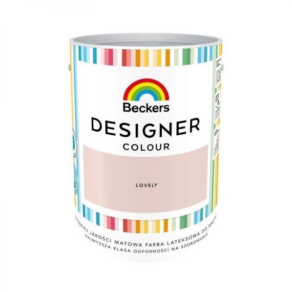Farba Lateksowa Designer Colour Lovely 5L Beckers