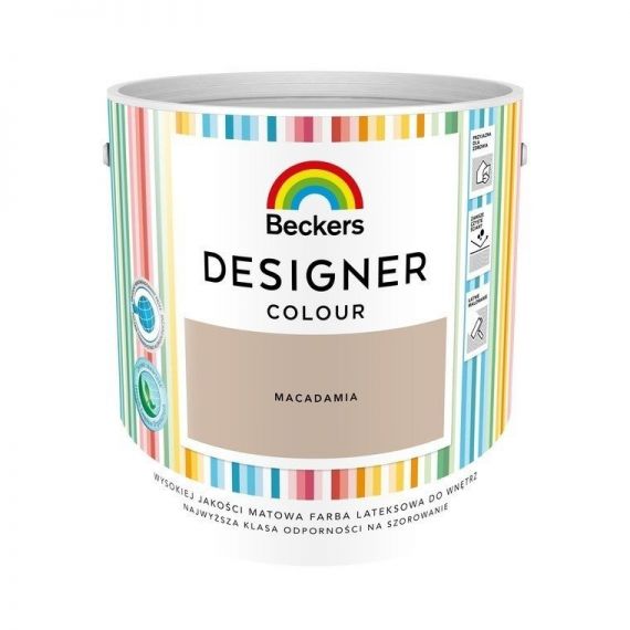 Farba Lateksowa Designer Colour Macadamia 2,5L Beckers