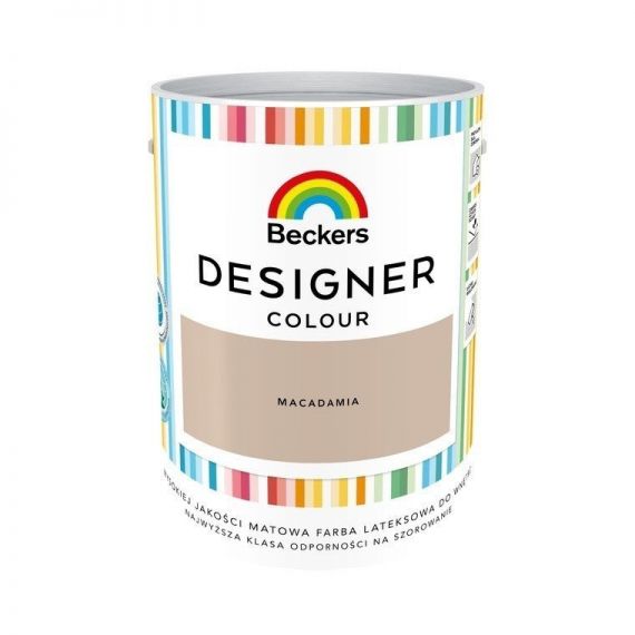 Farba Lateksowa Designer Colour Macadamia 5L Beckers