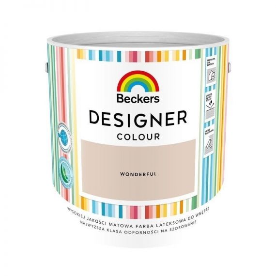 Farba Designer Colour 2,5L Wonderful Beckers